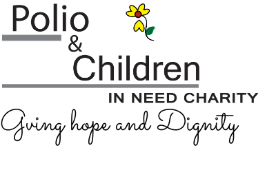 Polio Children in Needs UK logo our partners